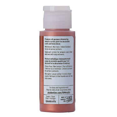 Folkart • metallic acrylic paint copper 59ml