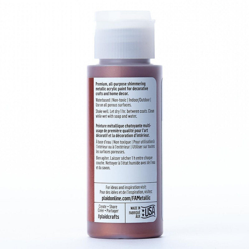 Load image into Gallery viewer, Folkart • metallic acrylic paint antique copper 59ml
