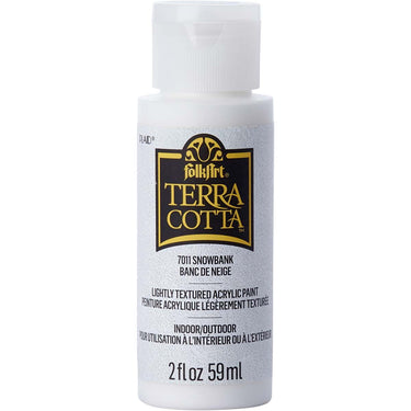 Folkart • terra cotta textured acrylic paint 59ml snowbank