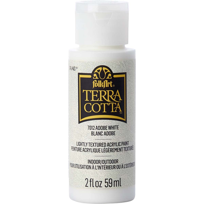 Load image into Gallery viewer, Folkart • terra cotta textured acrylic paint 59ml adobe white
