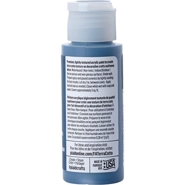 Folkart • terra cotta textured acrylic paint 59ml ocean cavern
