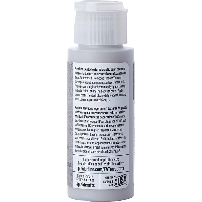 Load image into Gallery viewer, Folkart • terra cotta textured acrylic paint 59ml fresh granite
