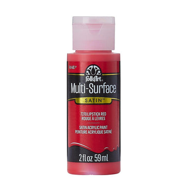 Folkart • multi-surface satin lipstick red 59ml