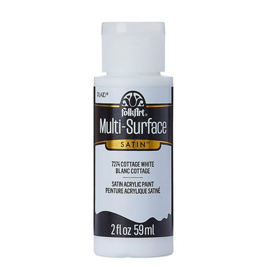 Folkart • multi-surface satin cottage white 59ml