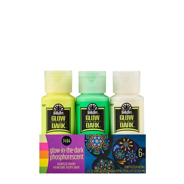 Folkart • paint sets glow 6x