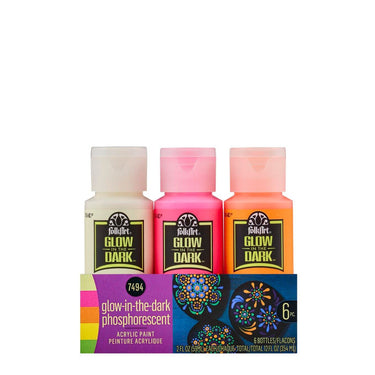 Folkart • paint sets glow 6x