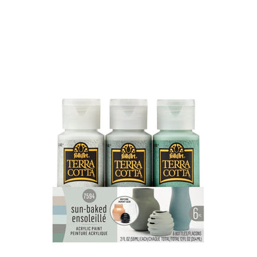 Folkart • paint sets terra cotta sun baked 6x