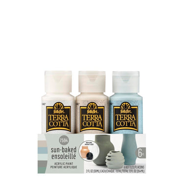 Folkart • paint sets terra cotta sun baked 6x