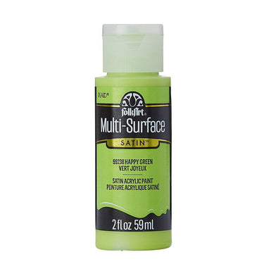 Folkart • multi-surface satin happy green 59ml