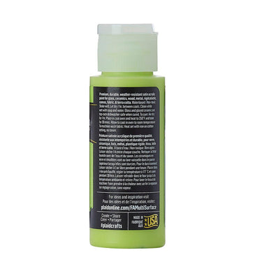 Folkart • multi-surface satin happy green 59ml