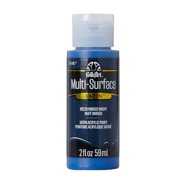 Folkart • multi-surface satin indigo night 59ml