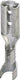 Merkloos sans marque phoenix contact 3240153 huls voor platte stekker insteekbreedte: 2.8 mm insteekdikte: 0.8 mm 180 ° ongeïsoleerd metaal