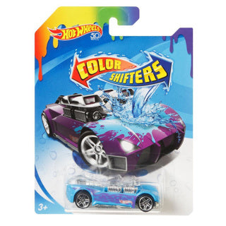 Mattel hot wheels die cast color changers 1:64 auto assorti | 10 stuks