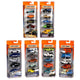 Matchbox mattel voertuigen 5 stuks assorti