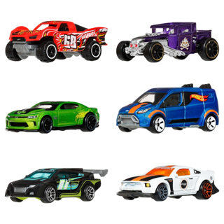 Load image into Gallery viewer, Hot wheels metalen speelgoedauto's en trucks - set van 6 hw legends voertuigen
