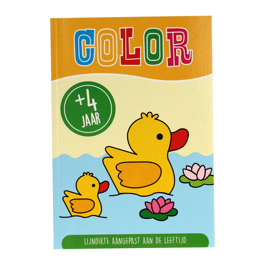 Kleurboek color 4+ jaar