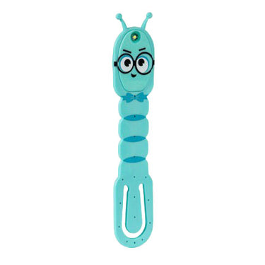 Mondikaarten flexilight leeslamp bookworm aqua