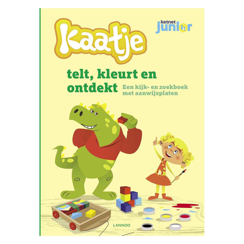 Load image into Gallery viewer, Mondikaarten kaatje telt, kleurt en ontdekt
