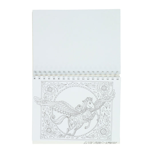 Mondikaarten fantasy kleuren en ontspannen - kleurboek