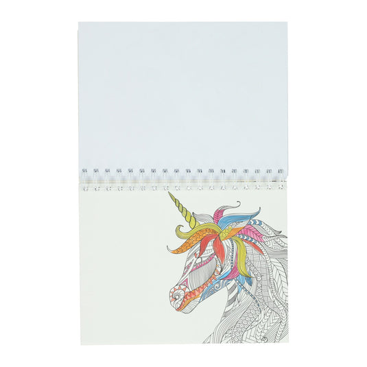 Mondikaarten fantasy kleuren en ontspannen - kleurboek