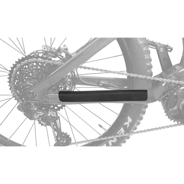 M-wave frame beschermer onderbuis 40x9 silicone zwart