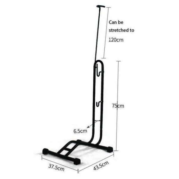Load image into Gallery viewer, Edge opbergstandaard l-stand voor 1 fiets
