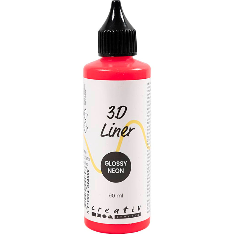 Load image into Gallery viewer, Https: www.cchobby.nl 3d-liner-glossy-semi-dekkend-neon-roze-90-ml-1-fles
