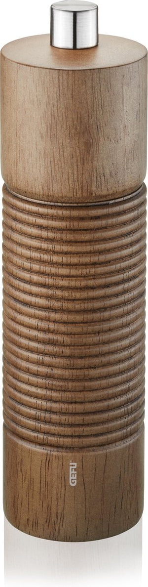 Gefu tedoro peper- en zoutmolen – 15 cm – handmatige kruidenmolen – bruin