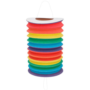 Boland papieren treklampion rainbow ø16cm