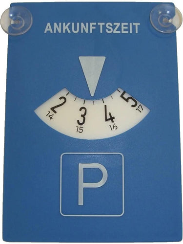 Hp parkscheibe parking discs w. suction 24 hour display