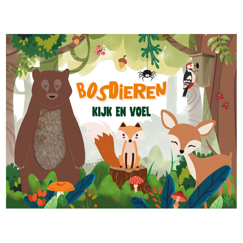Load image into Gallery viewer, Kijk en voel - bosdieren
