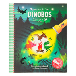 Speuren in het dinobos + kartonnen zaklamp