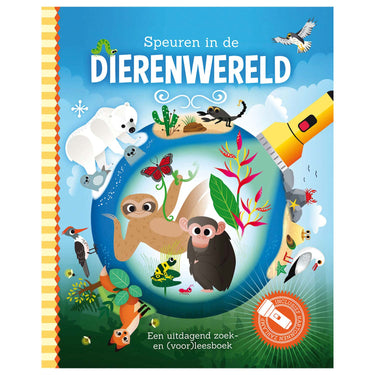 Speuren in de dierenwereld + kartonnen zaklamp