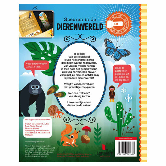 Speuren in de dierenwereld + kartonnen zaklamp