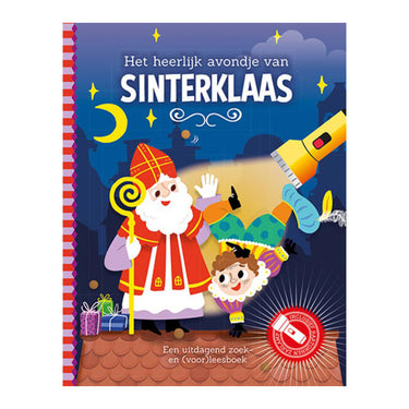 Centraal boekhuis speuren naar sinterklaas + kartonnen zaklamp