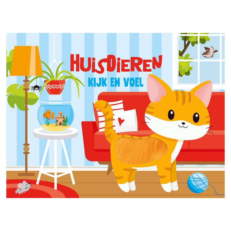 Load image into Gallery viewer, Lantaarn publishers kijk en voel - huisdieren

