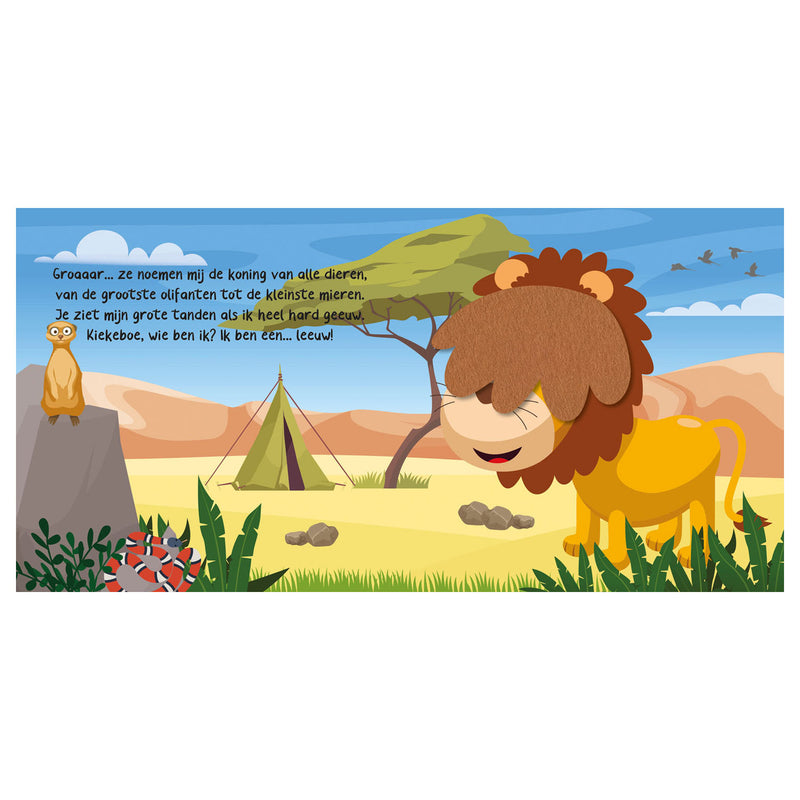 Load image into Gallery viewer, Lantaarn publishers mijn kiekeboek - wilde dieren

