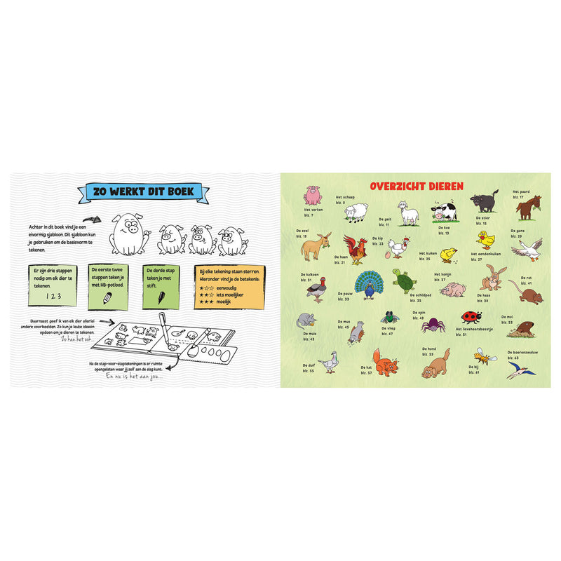 Load image into Gallery viewer, Iedereen kan Tekenen - Boerderij
