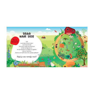 Lantaarn publishers draai maar door - boerderij kartonboek