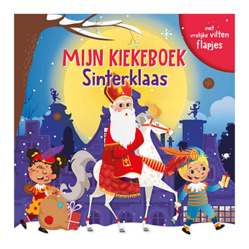 Load image into Gallery viewer, Lantaarn publishers mijn kiekeboek - sinterklaas kartonboek
