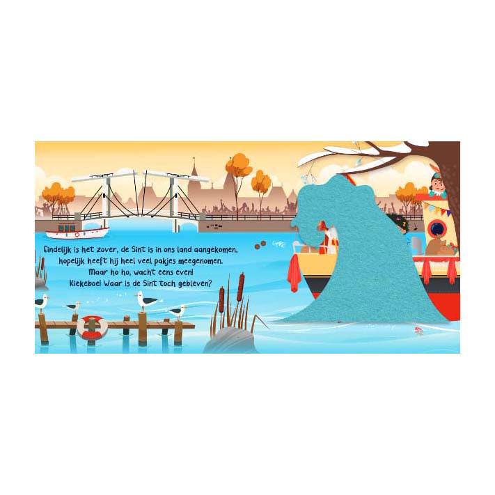 Load image into Gallery viewer, Lantaarn publishers mijn kiekeboek - sinterklaas kartonboek
