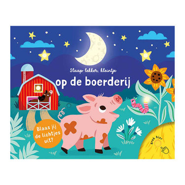 Lantaarn publishers slaap lekker, kleintje lampjes - op de boerderij peuterboek