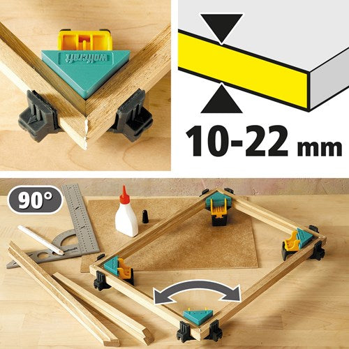 Wolfcraft hoekklemmen | es 22 | 2 stuks - 3051000