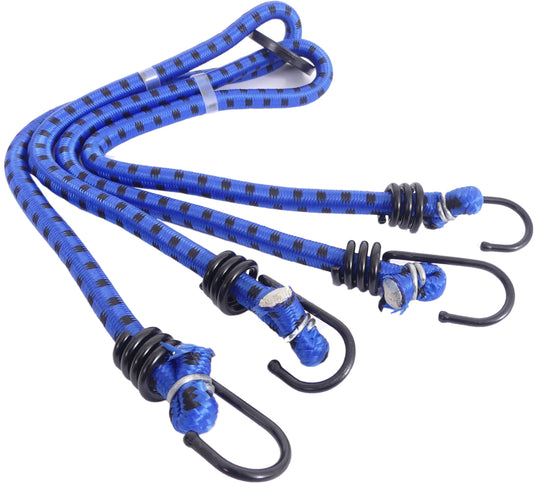 Edge spinbinder met 4 armen 10 x 65 cm - zwart blauw