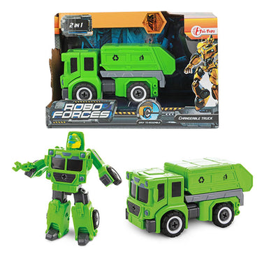 Toi-toys toi toys roboforces veranderrobot vuilniswagen
