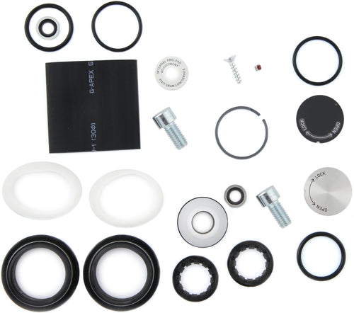 Rockshox service kit full service kit rocksh. paragon steel spring