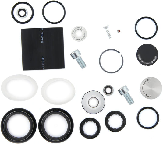 Rockshox service kit full service kit rocksh. paragon steel spring