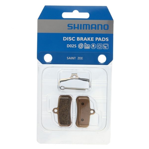 Afbeelding laden in galerijviewer, Shimano schijfremblokken d02s d03s disc br.pad shim.d02s metal pair
