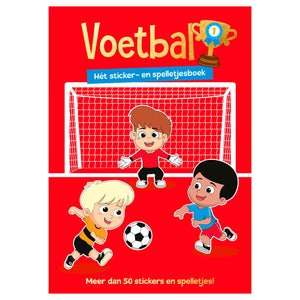 Rebo publishers voetbal sticker- en activiteitenboek