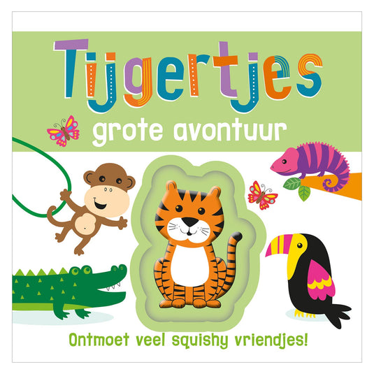 Rebo publishers 3d voelboek - tijgertjes grote avontuur